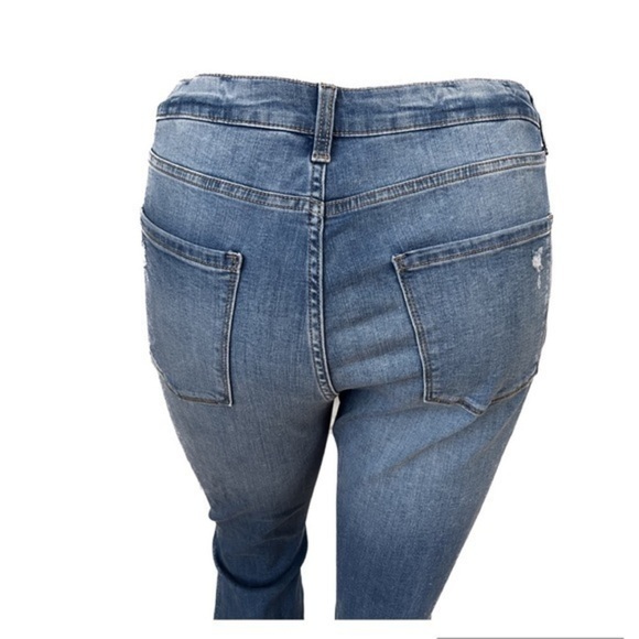 NWT Lauren Conrad Distressed Jeans Stretch Skinny 24W New - Picture 8 of 11